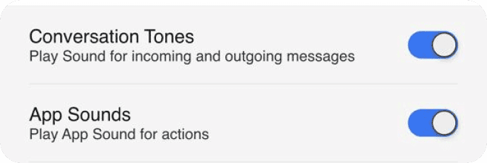 Notification sounds preview